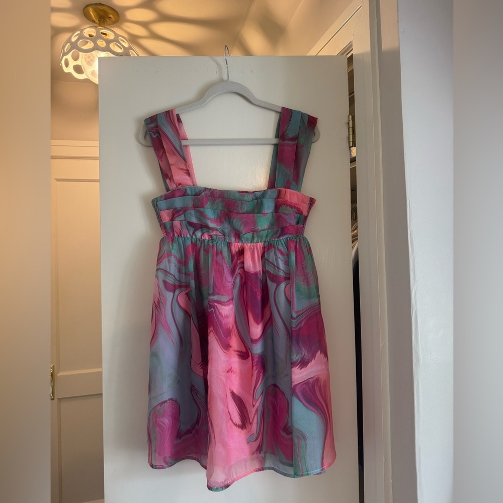 Amanda Uprichard Cindylou Dress in Mystic